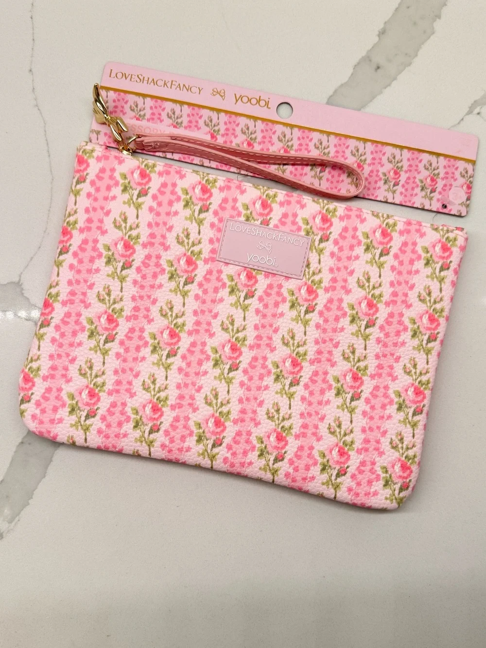 2 PC SET 🌸 LoveShackFancy x Target - Pencil Cases  - Strawberry Macaroon